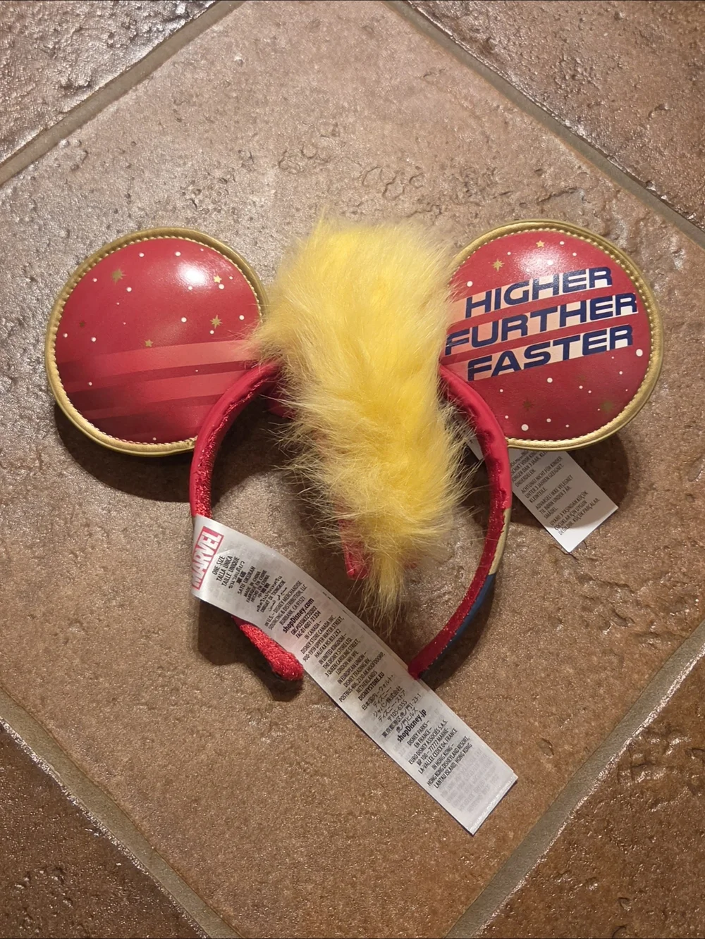 Disney Parks Captain Marvel Mickey Ear Headband